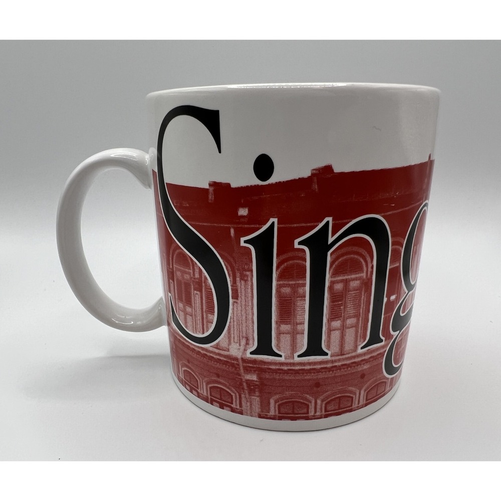 STARBUCKS COFFEE - 1994 SINGAPORE - CITY MUG  - 20 oz Ceramic Mug Cup